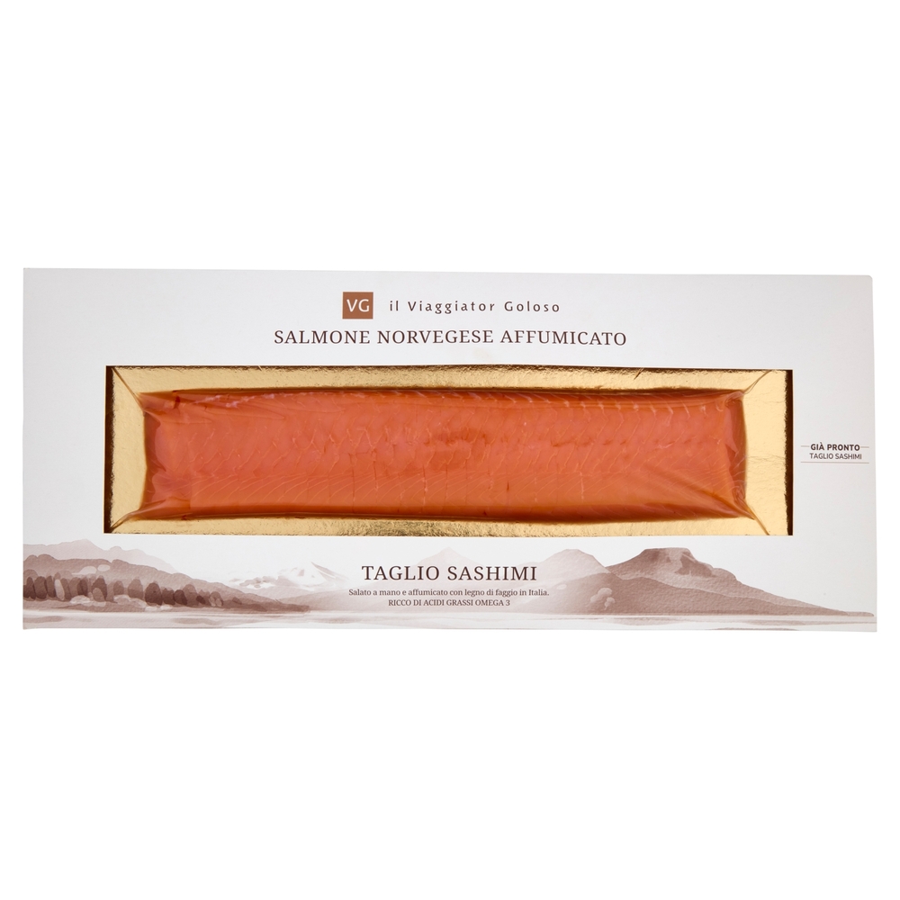 Salmone Norvegese Affumicato Taglio Sashimi Il Viaggiator Goloso